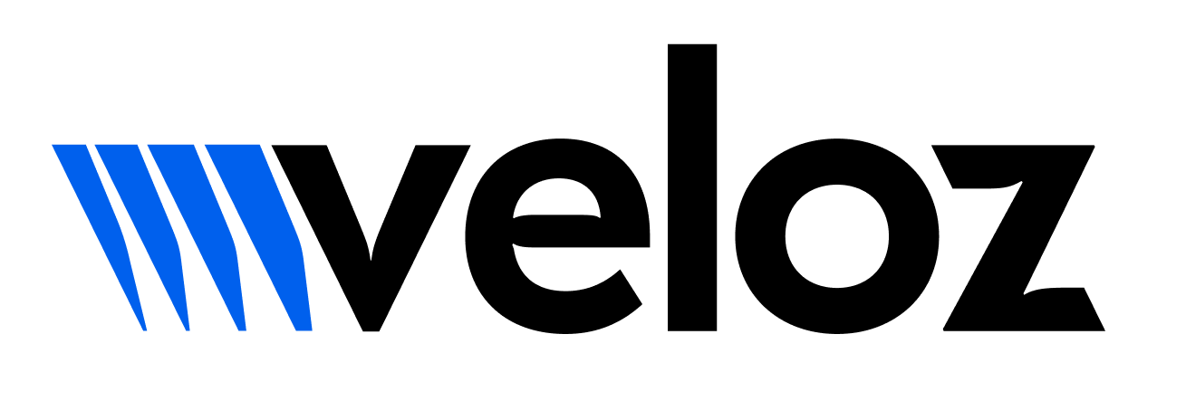 Veloz logo – light